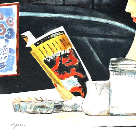 Arie Azene, Hand Signed, Numbered Limited Edition with Letter of Authenticity.