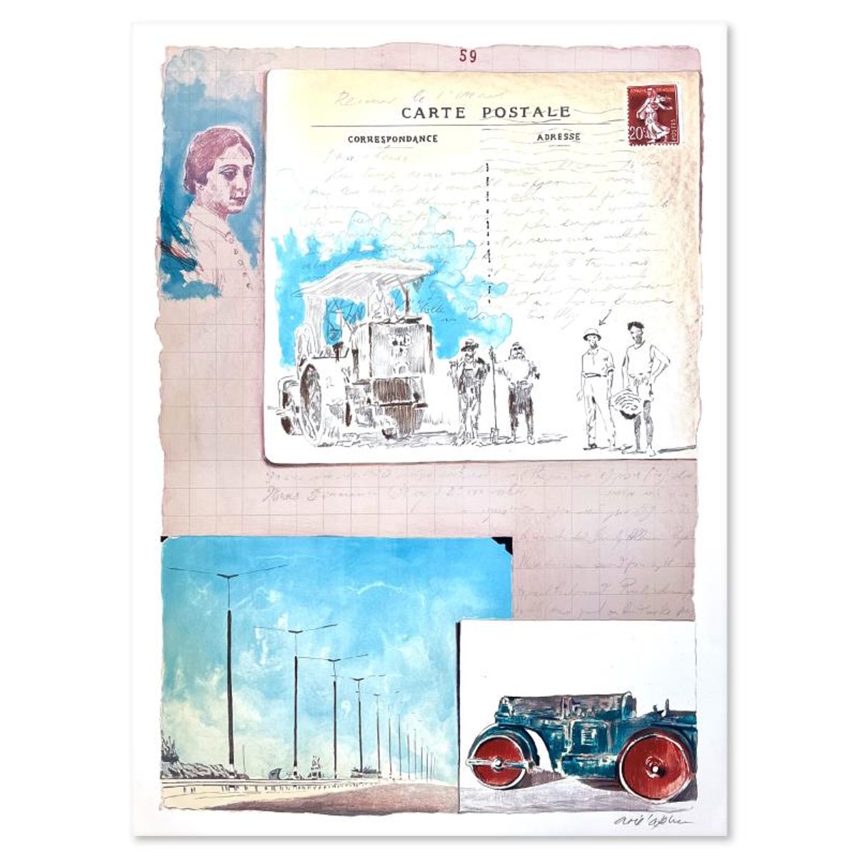 Arie Azene, Hand Signed, Numbered Limited Edition with Letter of Authenticity.