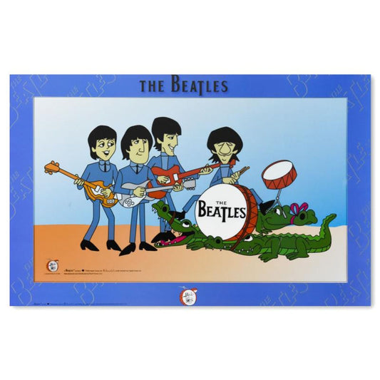 The Beatles, "Mop Tops and Crocs" Limited Edition Sericel with Certificate of Authenticity.