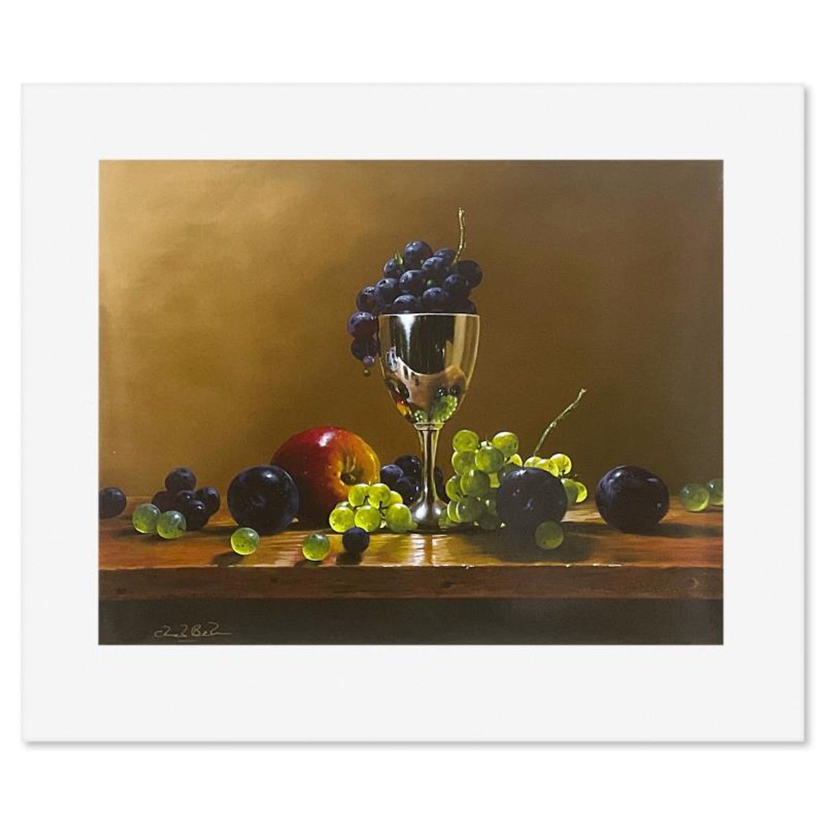 Charles Becker, "Delicious" Limited Edition Serigraph, Numbered and Hand Signed with Letter of Authenticity