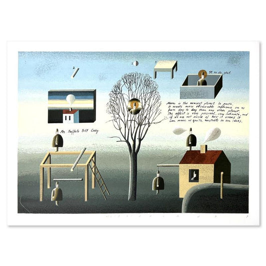 Maris Bishofs, Hand Signed Limited Edition Serigraph with Letter of Authenticity.