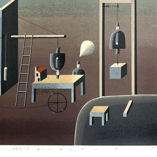 Maris Bishofs, Hand Signed Limited Edition Serigraph with Letter of Authenticity.