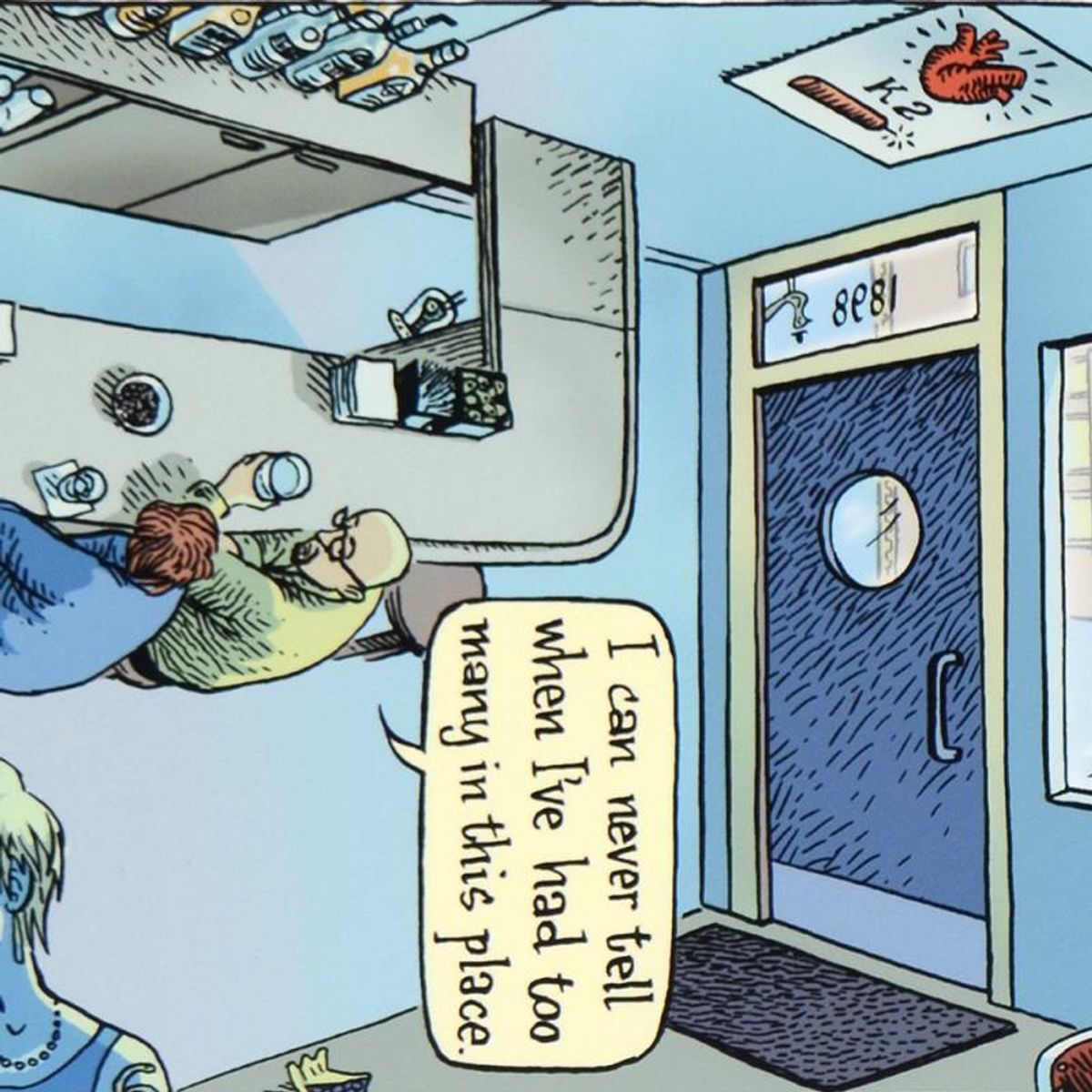 Bizarro, "Escher's Pub" Numbered Limited Edition Hand Signed by creator Dan Piraro; Letter of Authenticity.