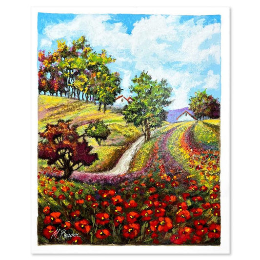 Mark Braver, Limited Edition Serigraph, Hand Signed and Numbered with Letter of Authenticity.