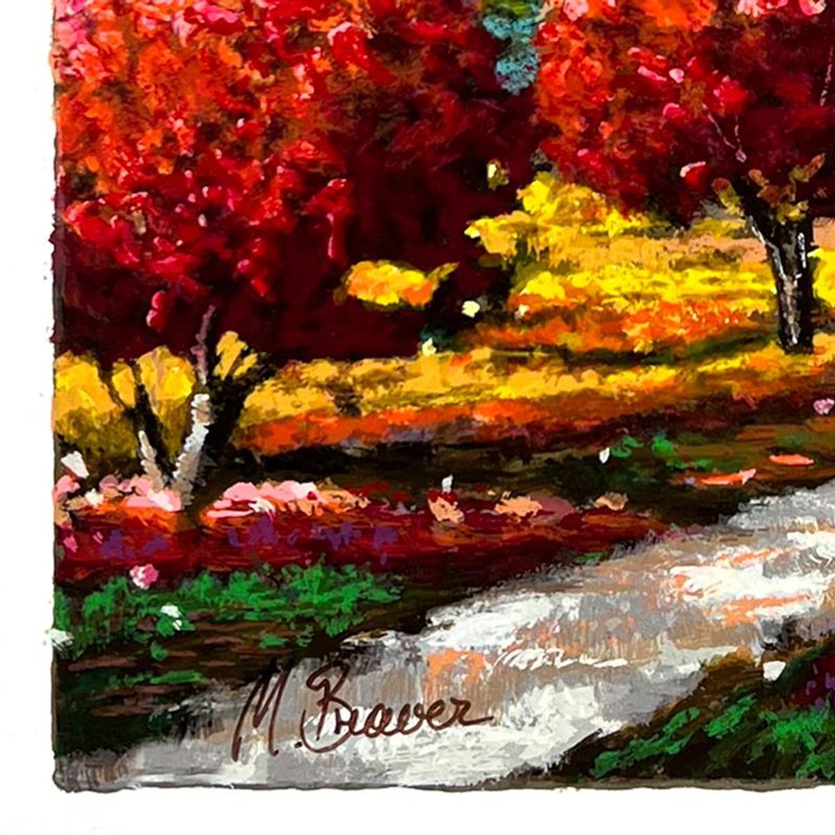 Mark Braver, Limited Edition Serigraph, Hand Signed and Numbered with Letter of Authenticity.