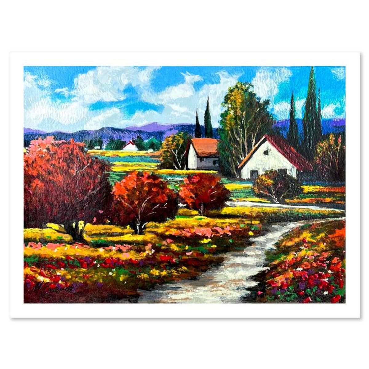 Mark Braver, Limited Edition Serigraph, Hand Signed and Numbered with Letter of Authenticity.