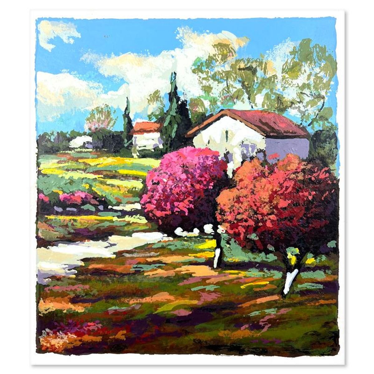 Mark Braver, Limited Edition Serigraph, Hand Signed and Numbered with Letter of Authenticity.