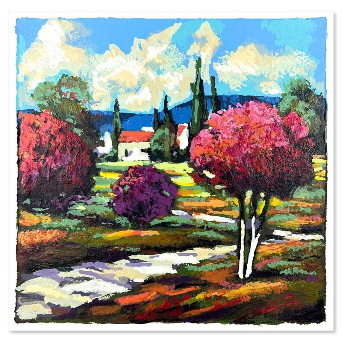 Mark Braver, Limited Edition Serigraph, Hand Signed and Numbered with Letter of Authenticity.