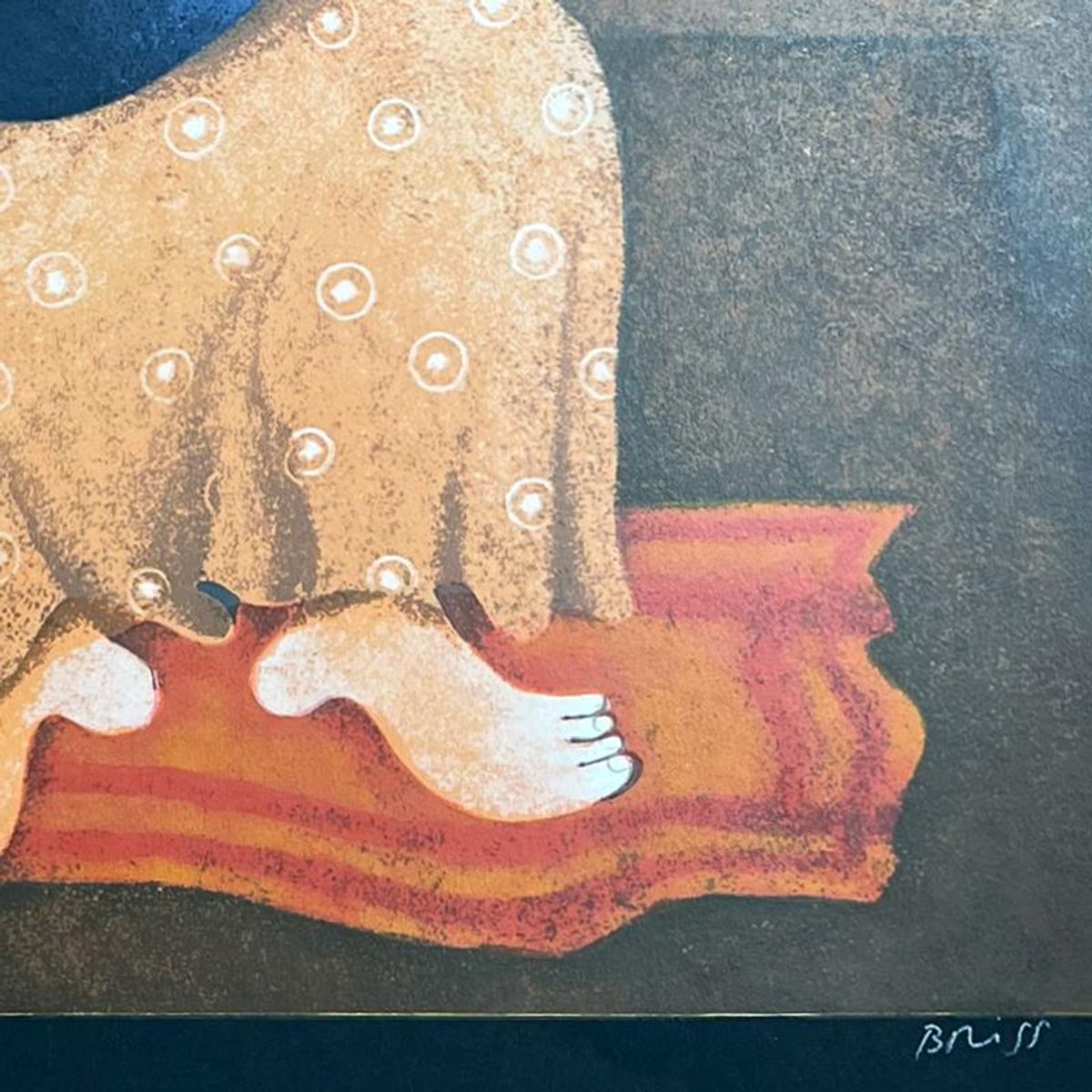 Samy Briss, Limited Edition Serigraph, Hand Signed and Numbered with Letter of Authenticity.