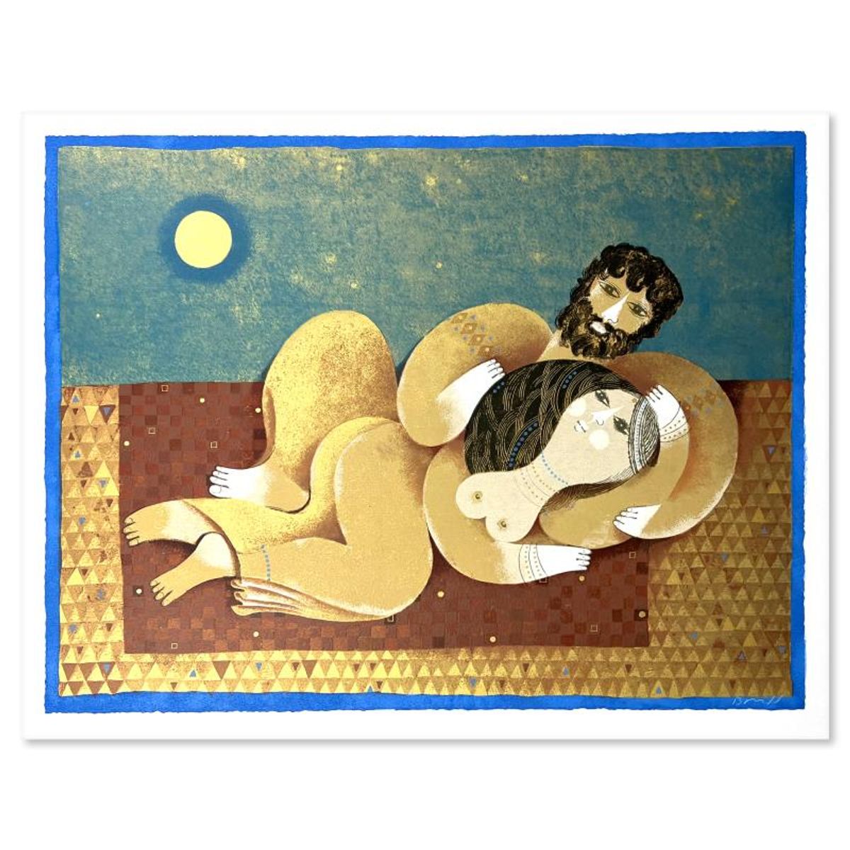 Samy Briss, Limited Edition Serigraph, Hand Signed and Numbered with Letter of Authenticity.