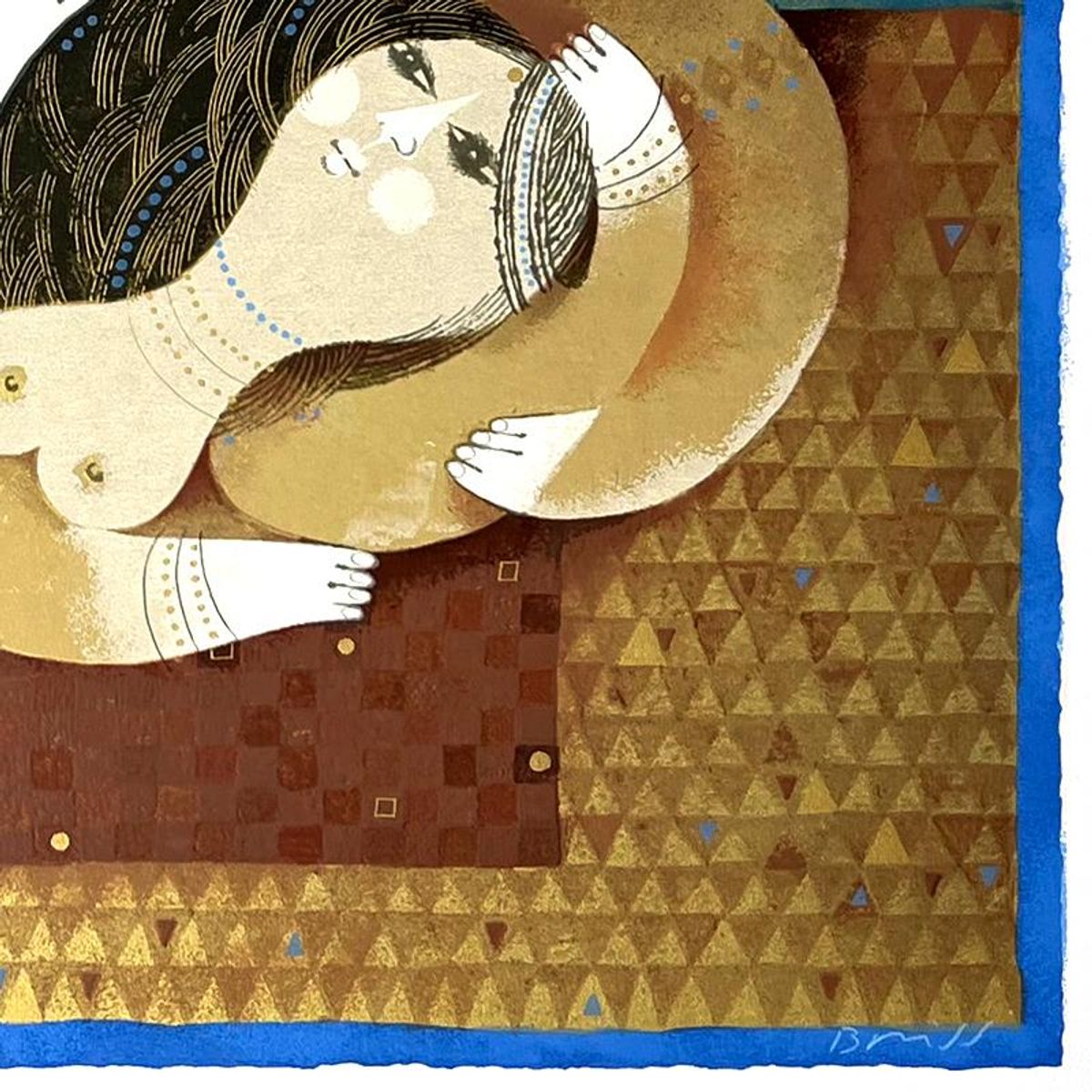 Samy Briss, Limited Edition Serigraph, Hand Signed and Numbered with Letter of Authenticity.