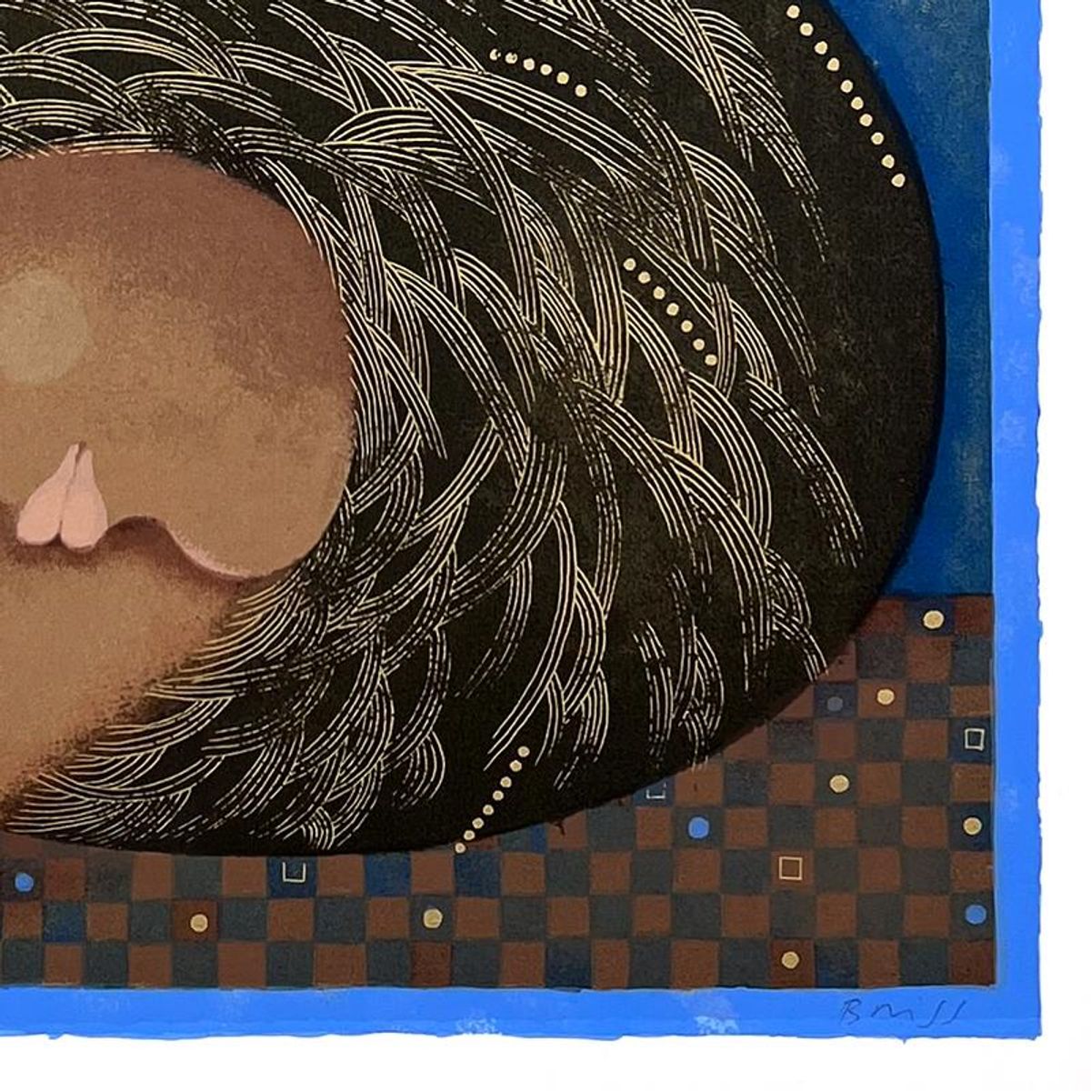 Samy Briss, Limited Edition Serigraph, Hand Signed and Numbered with Letter of Authenticity.