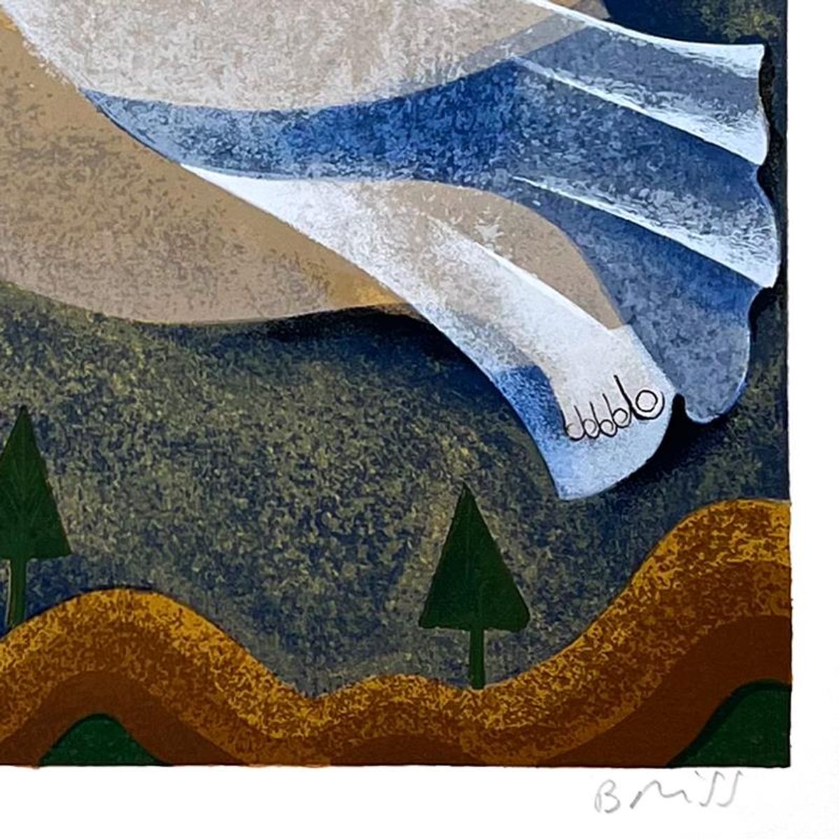 Samy Briss, Limited Edition Serigraph, Hand Signed and Numbered with Letter of Authenticity.