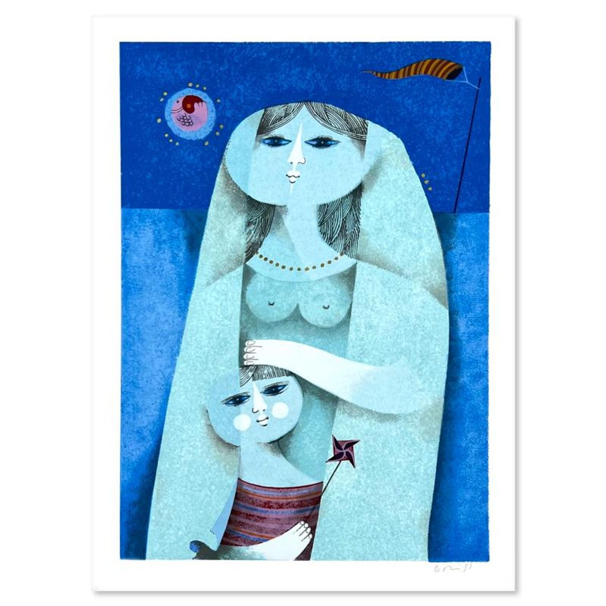 Samy Briss, Limited Edition Serigraph, Hand Signed and Numbered with Letter of Authenticity.