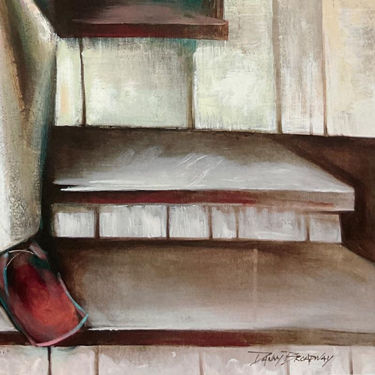 Danny Broadway, "Kat Daddy Blues" Limited Edition Serigraph, Numbered and Hand Signed with Letter of Authenticity