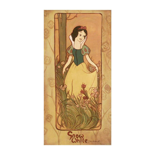 Tricia Buchanan-Benson, "Snow White" from a Sold-Out Limited Edition on Canvas from Disney Fine Art, Numbered and Hand Signed with Letter of Authenticity