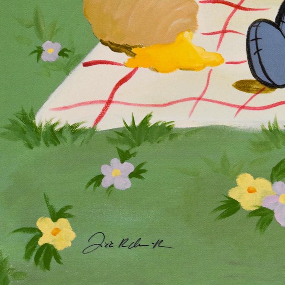 Tricia Buchanan-Benson, "Hundred Acre Wood" Limited Edition on Canvas from Disney Fine Art, Numbered and Hand Signed with Letter of Authenticity
