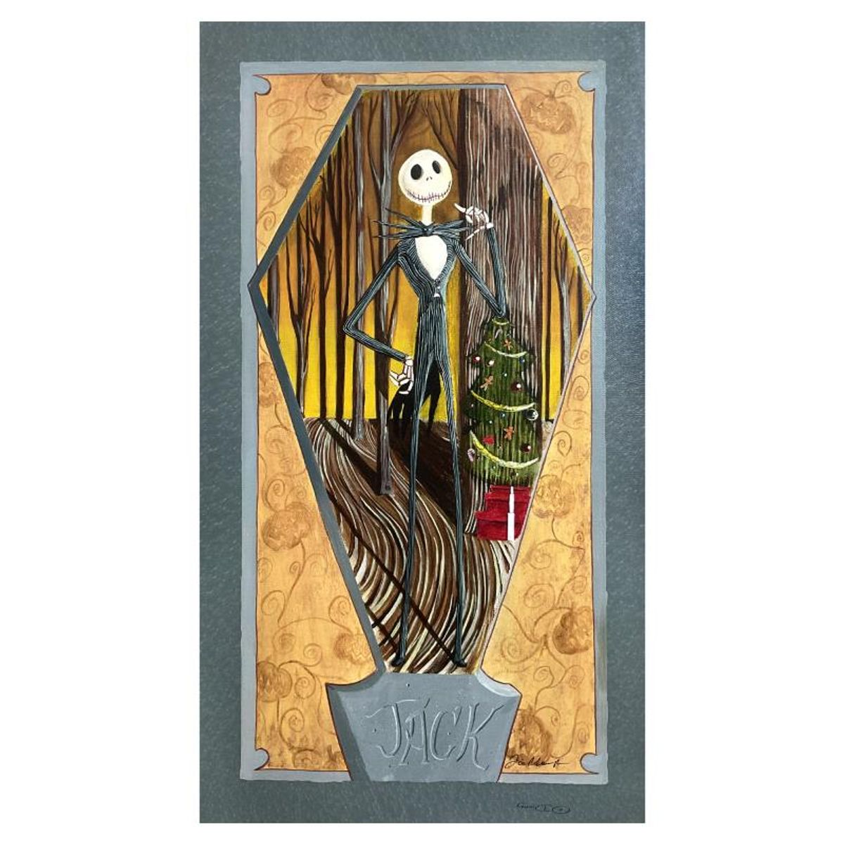 Tricia Buchanan-Benson, "Jack" Limited Edition Proof on Canvas from Disney Fine Art, Numbered and Hand Signed with Letter of Authenticity