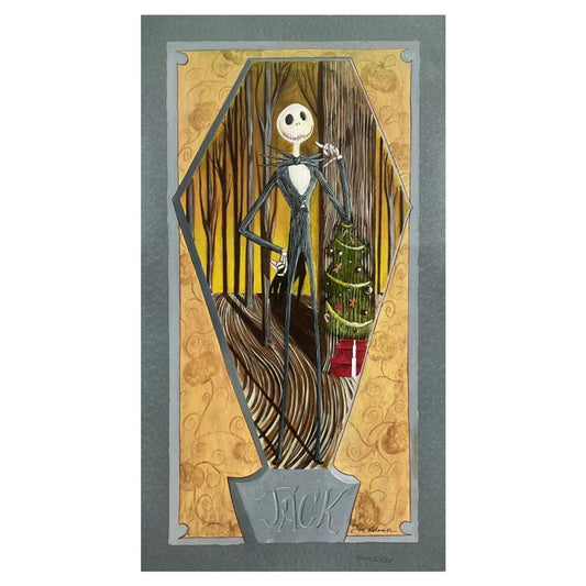 Tricia Buchanan-Benson, "Jack" Limited Japanese Edition on Canvas from Disney Fine Art, Numbered and Hand Signed with Letter of Authenticity