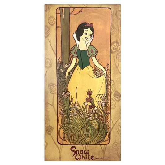 Tricia Buchanan-Benson, "Snow White" Limited Edition Proof on Canvas from Disney Fine Art, Numbered and Hand Signed with Letter of Authenticity