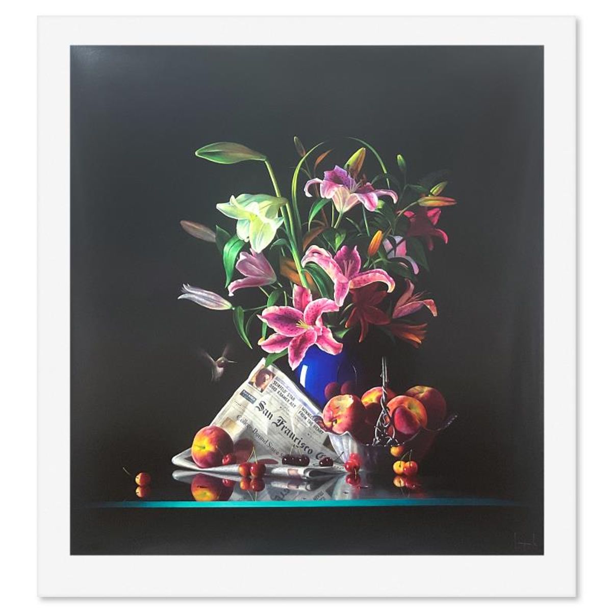 Dario Campanile, "Star Gazer" Limited Edition Printer's Proof, Numbered and Hand Signed with Letter of Authenticity