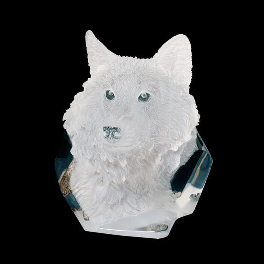Kitty Cantrell, "Devotion" Limited Edition Mixed Media Lucite Sculpture with COA.