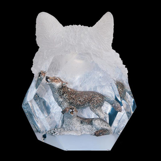 Kitty Cantrell, "Devotion" Limited Edition Mixed Media Lucite Sculpture with COA.