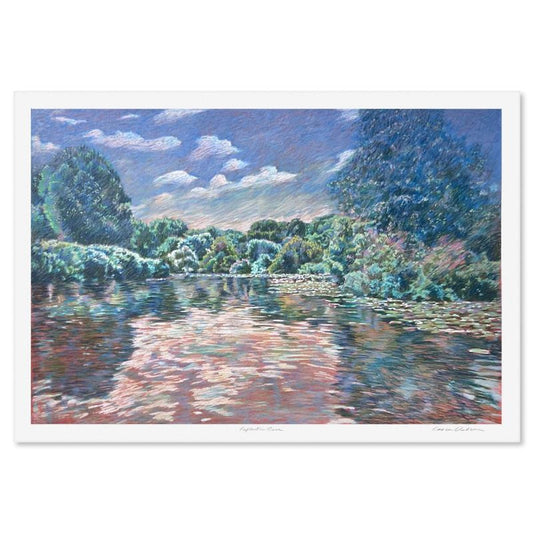 Carson Gladson (1940-2023), "Reflection Cove" Limited Edition Printers Proof Serigraph, Numbered and Hand Signed with Letter of Authenticity