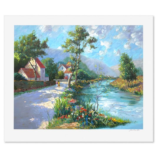 Christian Title (1932-2020), "Mountain Hamlet" Limited Edition Printer's Proof Serigraph, Numbered and Hand Signed with Letter of Authenticity