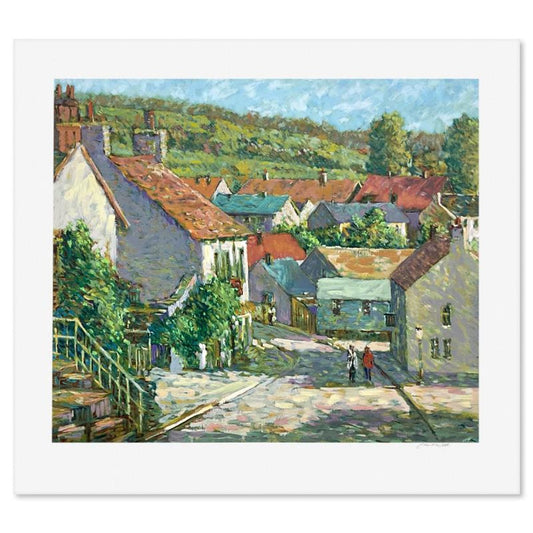 Christian Title (1932-2020), "Quiet Village" Limited Edition Printer's Proof Serigraph, Numbered and Hand Signed with Letter of Authenticity