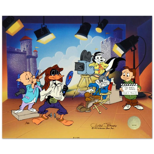 Chuck Jones (1912-2002), "Mark of Zero" Limited Edition Animation Cel with Hand Painted Color, Dated (1993), Numbered and Hand Signed with Certificate of Authenticity.