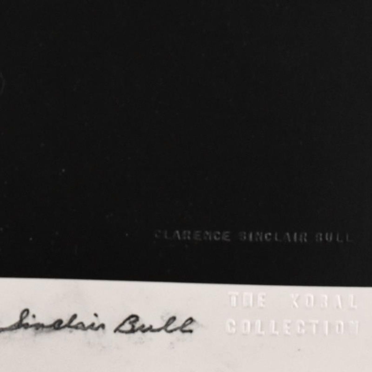 Clarence Sinclair Bull (1895-1979), "The Kiss" Limited Edition Photograph, Numbered and Stamp Signed with Official Clarence Sinclair Bull Stamp and Letter of Authenticity.