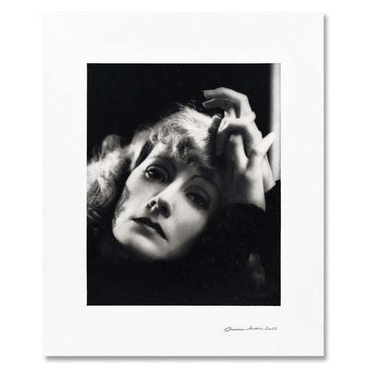 Clarence Sinclair Bull (1895-1979), "Greta Garbo" Limited Edition Photograph, Numbered and Stamp Signed with Official Clarence Sinclair Bull Stamp and Letter of Authenticity.