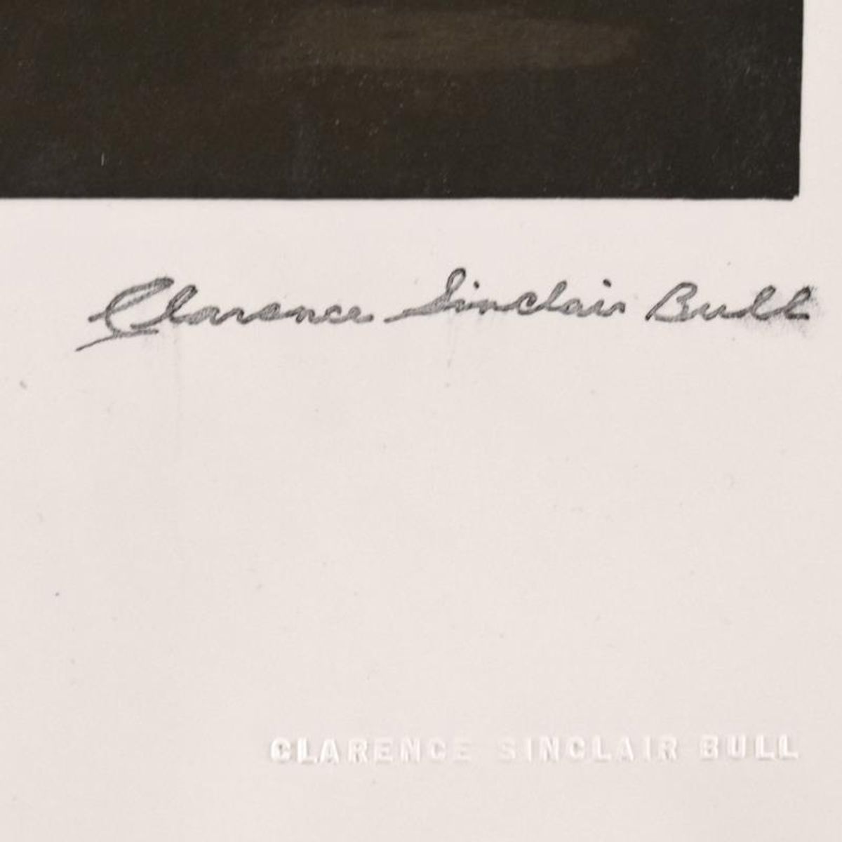 Clarence Sinclair Bull (1895-1979), "Greta Garbo" Limited Edition Photograph, Numbered and Stamp Signed with Official Clarence Sinclair Bull Stamp and Letter of Authenticity.