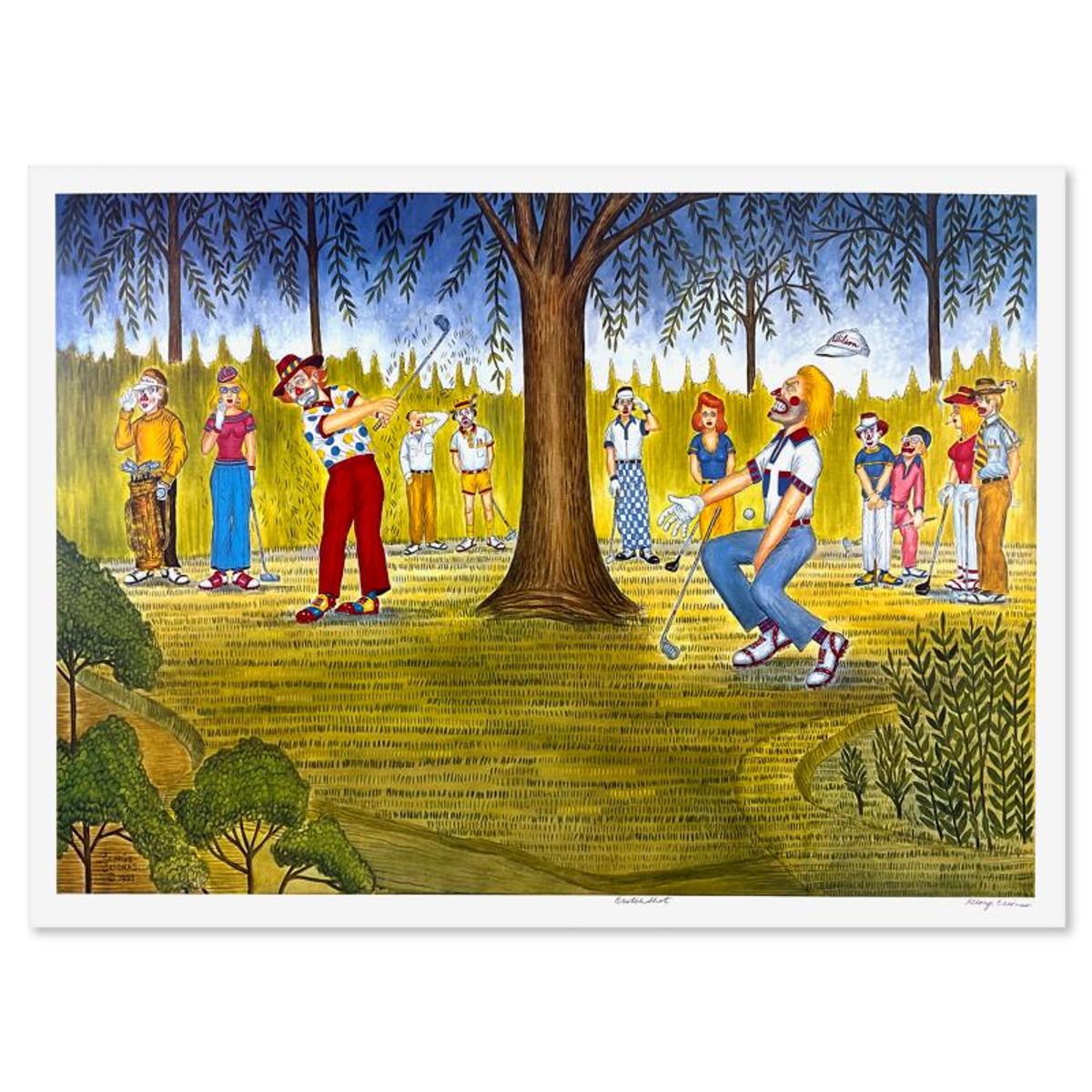 George Crionas (1925-2004), "Crotchshot" Limited Edition Lithograph, Numbered and Hand Signed with Letter of Authenticity