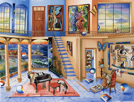 Alexander Astahov- Original Giclee on Canvas "Old Eygpt"