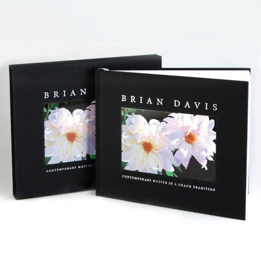 Brian Davis, "Contemporary Master in a Grand Tradition (Deluxe)" Limited Edition Fine Art Book, Celebrating the Artist's Floral Collections, Hand Signed by the Artist. Accompanied by a Limite
