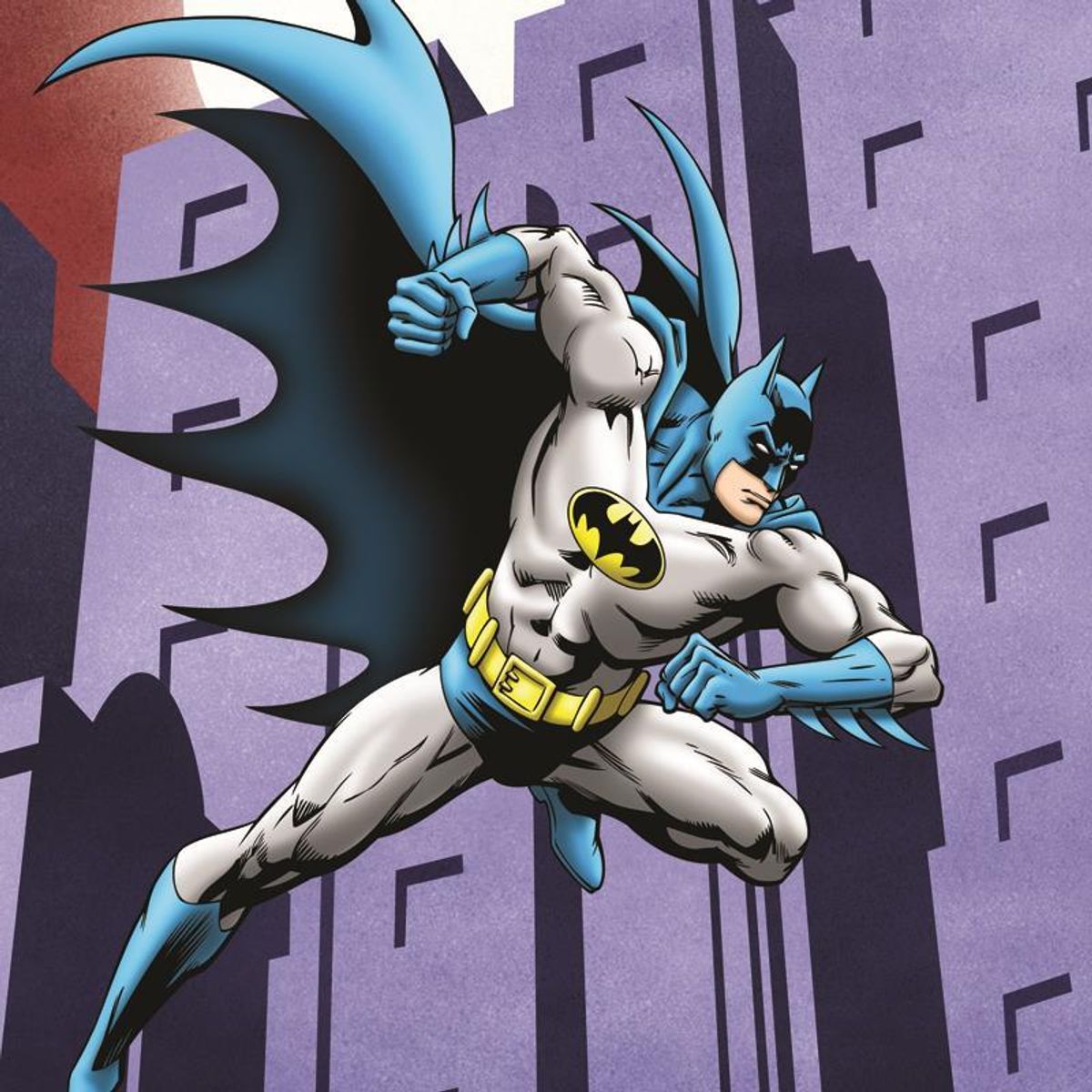 DC Comics, "Batman Running" Numbered Limited Edition Giclee with Certificate of Authenticity.