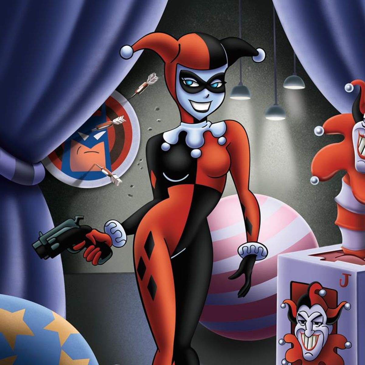 DC Comics, "Harley Quinn" Numbered Limited Edition Giclee with Certificate of Authenticity.
