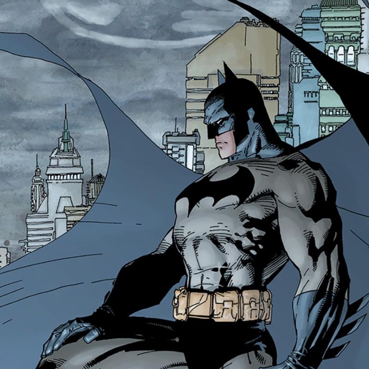 DC Comics, "Batman #208" Numbered Limited Edition Giclee on Canvas by Jim Lee with COA.