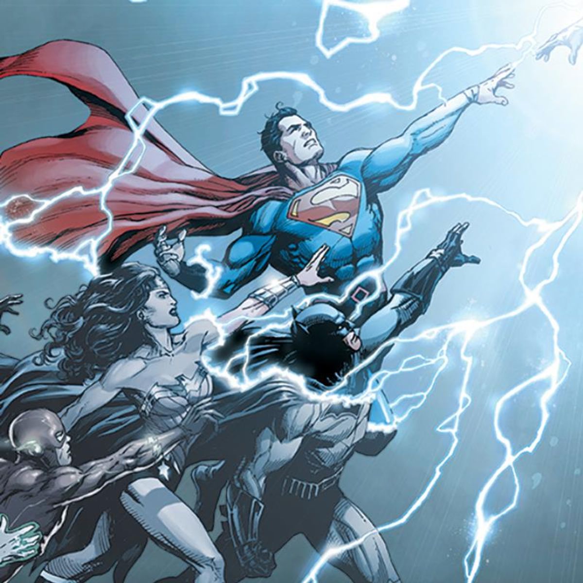 DC Comics, "DC Universe: Rebirth #1" Numbered Limited Edition Giclee on Canvas by Gary Frank with COA.