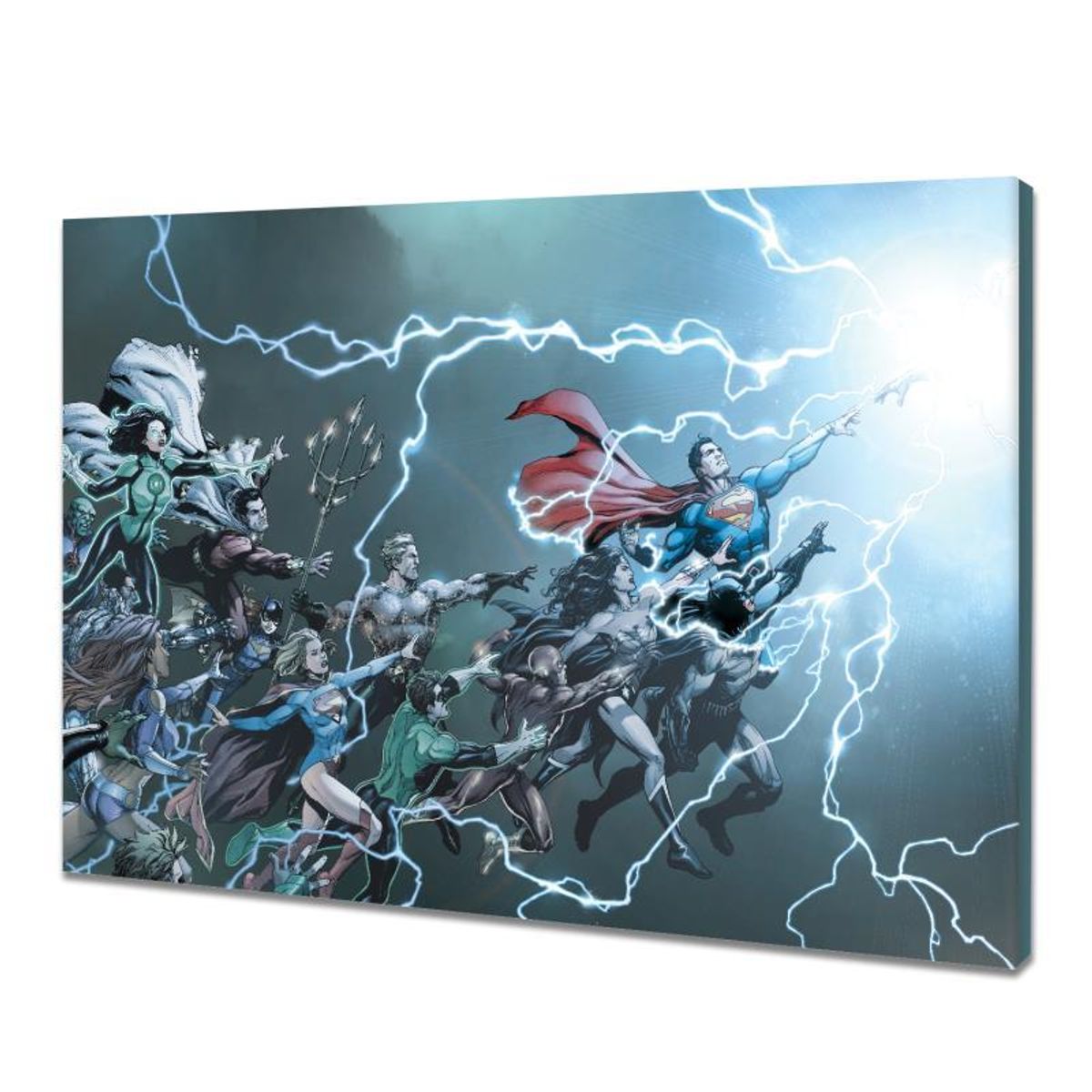 DC Comics, "DC Universe: Rebirth #1" Numbered Limited Edition Giclee on Canvas by Gary Frank with COA.