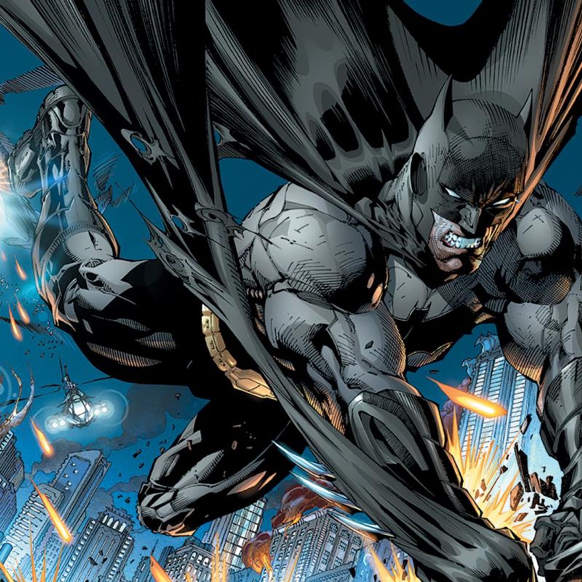 DC Comics, "Justice League (New 52) #1" Numbered Limited Edition Giclee on Canvas by Jim Lee with COA.