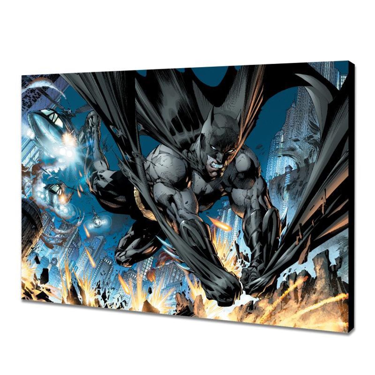 DC Comics, "Justice League (New 52) #1" Numbered Limited Edition Giclee on Canvas by Jim Lee with COA.