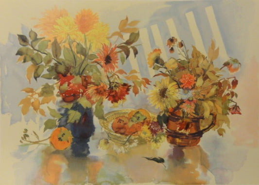 Zina Roitman- Original Serigraph "Still Life"