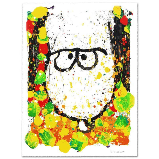 Squeeze the Day-Monday Limited Edition Hand Pulled Original Lithograph (26.5" x 35") by Renowned Charles Schulz Protege, Tom Everhart. Numbered and Hand Signed by the Artist, with Certificate