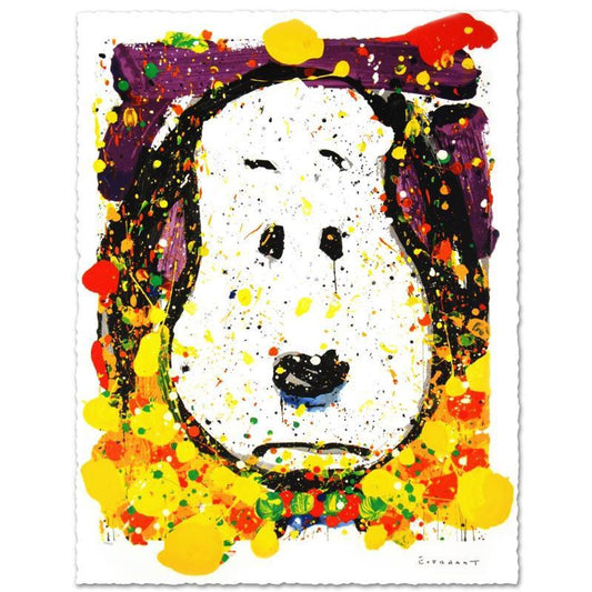 Squeeze The Day-Thursday Limited Edition Hand Pulled Original Lithograph (27.5" x 37") by Renowned Charles Schulz Protege, Tom Everhart. Numbered and Hand Signed by the Artist, with Certifica