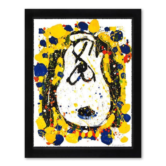 Tom Everhart, "Squeeze The Day - Tuesday" Framed Limited Edition Hand Pulled Original Lithograph. Hand Signed, with Letter of Authenticity.