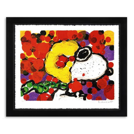 Tom Everhart, "Synchronize My Boogie - Morning" Framed Limited Edition Hand Pulled Original Lithograph. Hand Signed, with Letter of Authenticity.