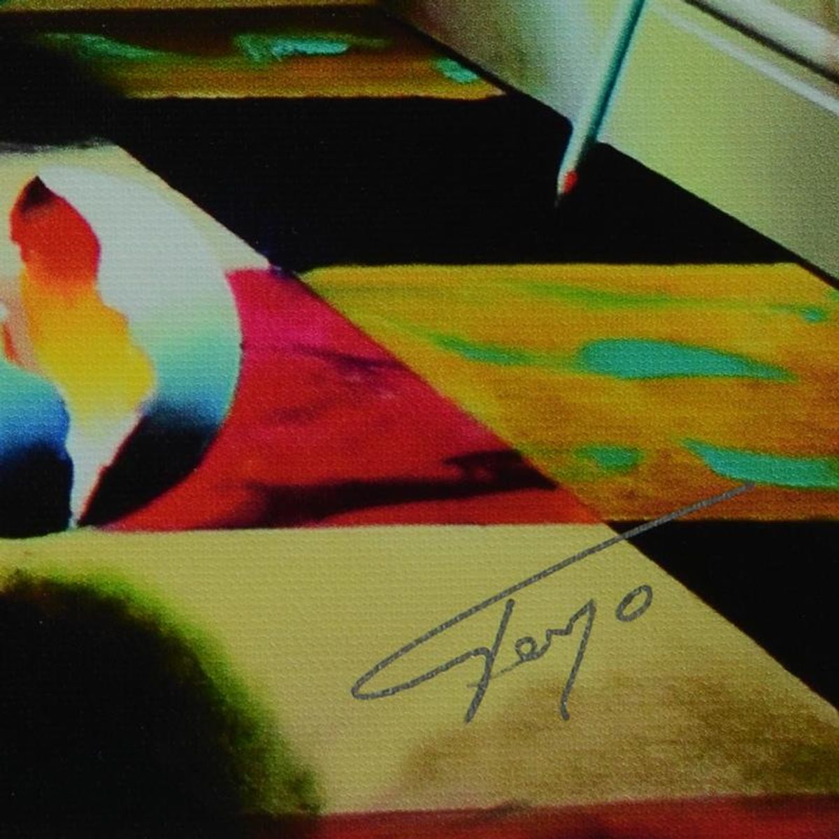 Ferjo, "Window with a View" Limited Edition on Canvas, Numbered and Signed with Letter of Authenticity.